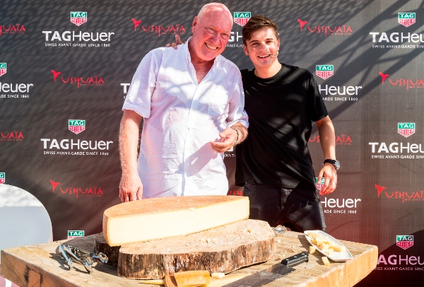 Jean-Claude Biver y Martin Garrix